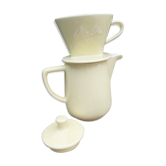 Cafetiere et filtre faïence Melitta