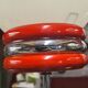 Suspension a trois boules opaline italien style targetty années 1960 70