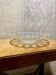 Large presentation bowl in chiseled glass
