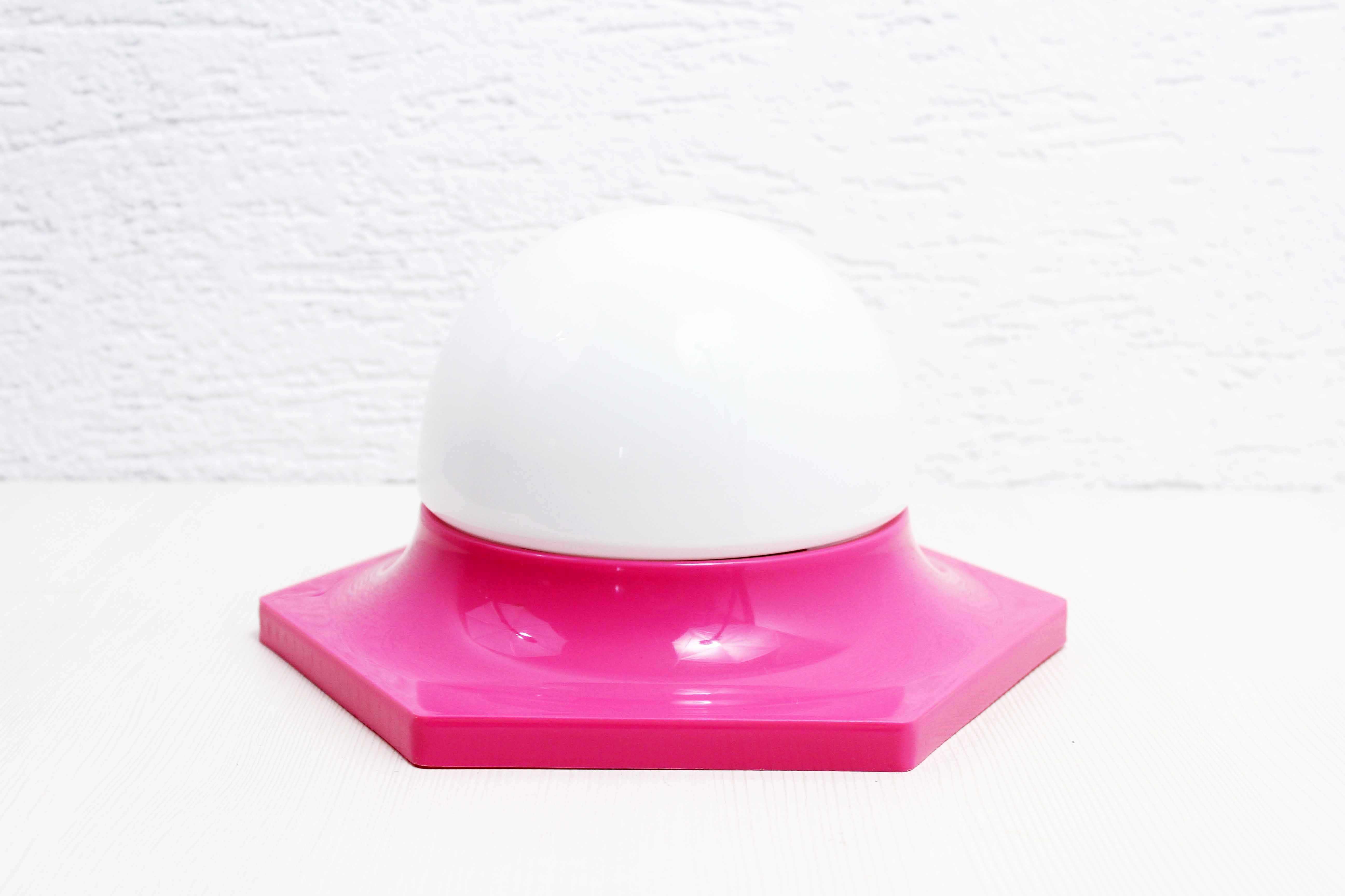 Wall lamp or ceiling lamp space age OWE from the 70s