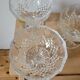 Lot de 3 coupes à glace Longchamp de Cristal d'Arques