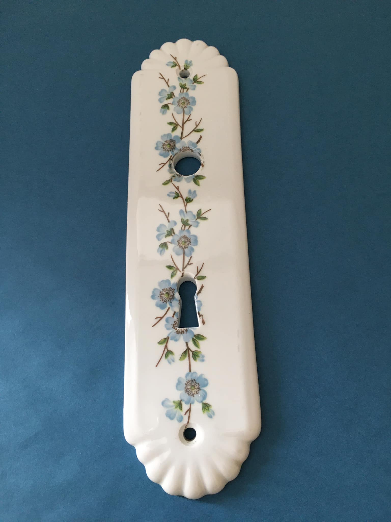 Paris porcelain door plaque
