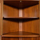 Mid-Century Modern Teak Corner Cabinet, Denmark, 1960s