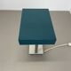 Modernist green Cubic Sputnik Table Light Kaiser Leuchten Lights, 1970s Ger