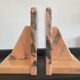 Pair of Art Deco marble bookends