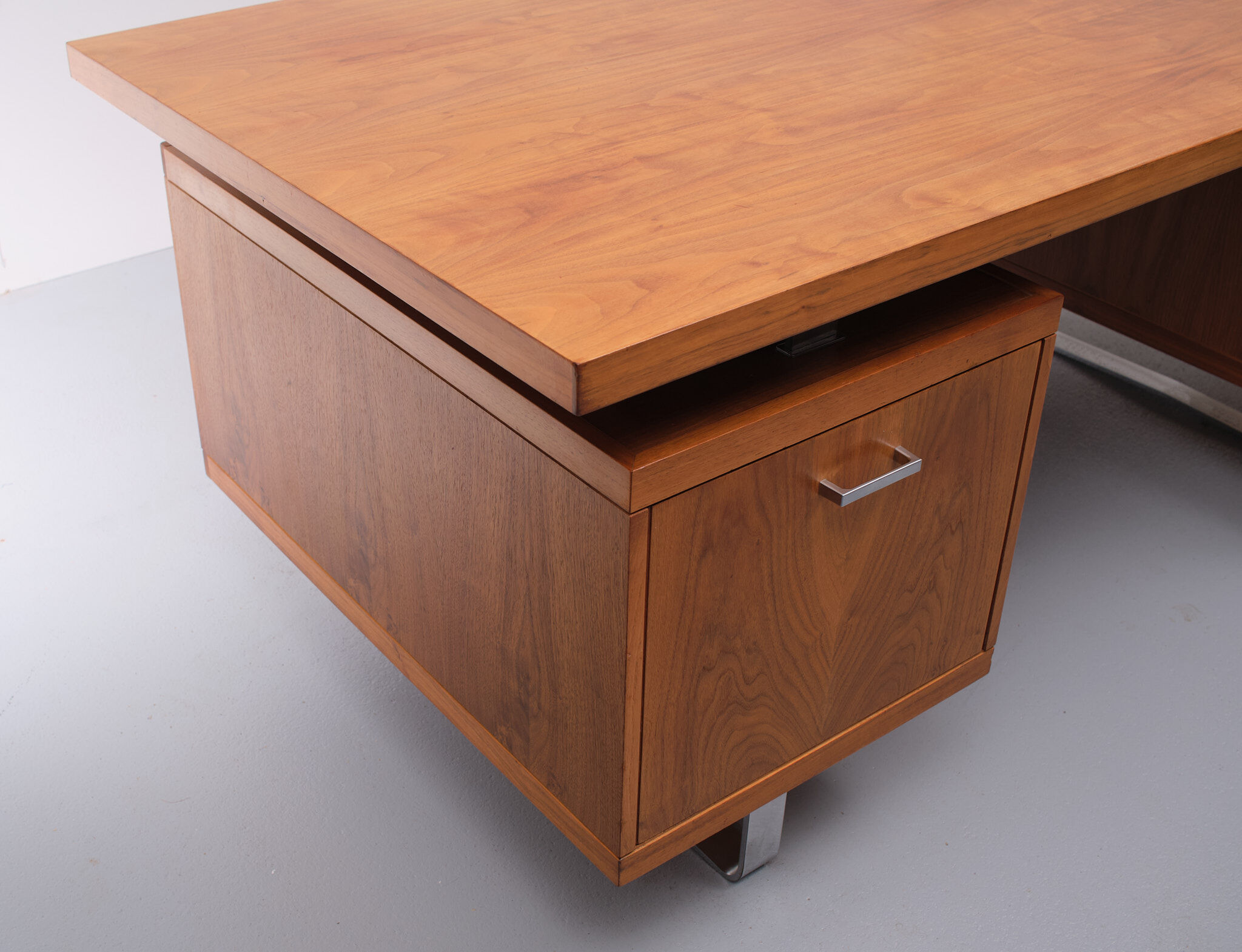 Jórgen Pedersen Teak Desk Denmark 1960s