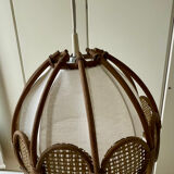 Bamboo and rattan suspension from the 60s/70s.
