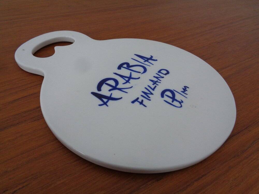 Valencia Porcelain Serving Plate by Ulla Procope for Arabia, 1960s