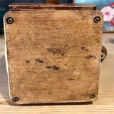 Peugeot coffee grinder in cream lacquered metal