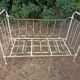 wrought iron bed