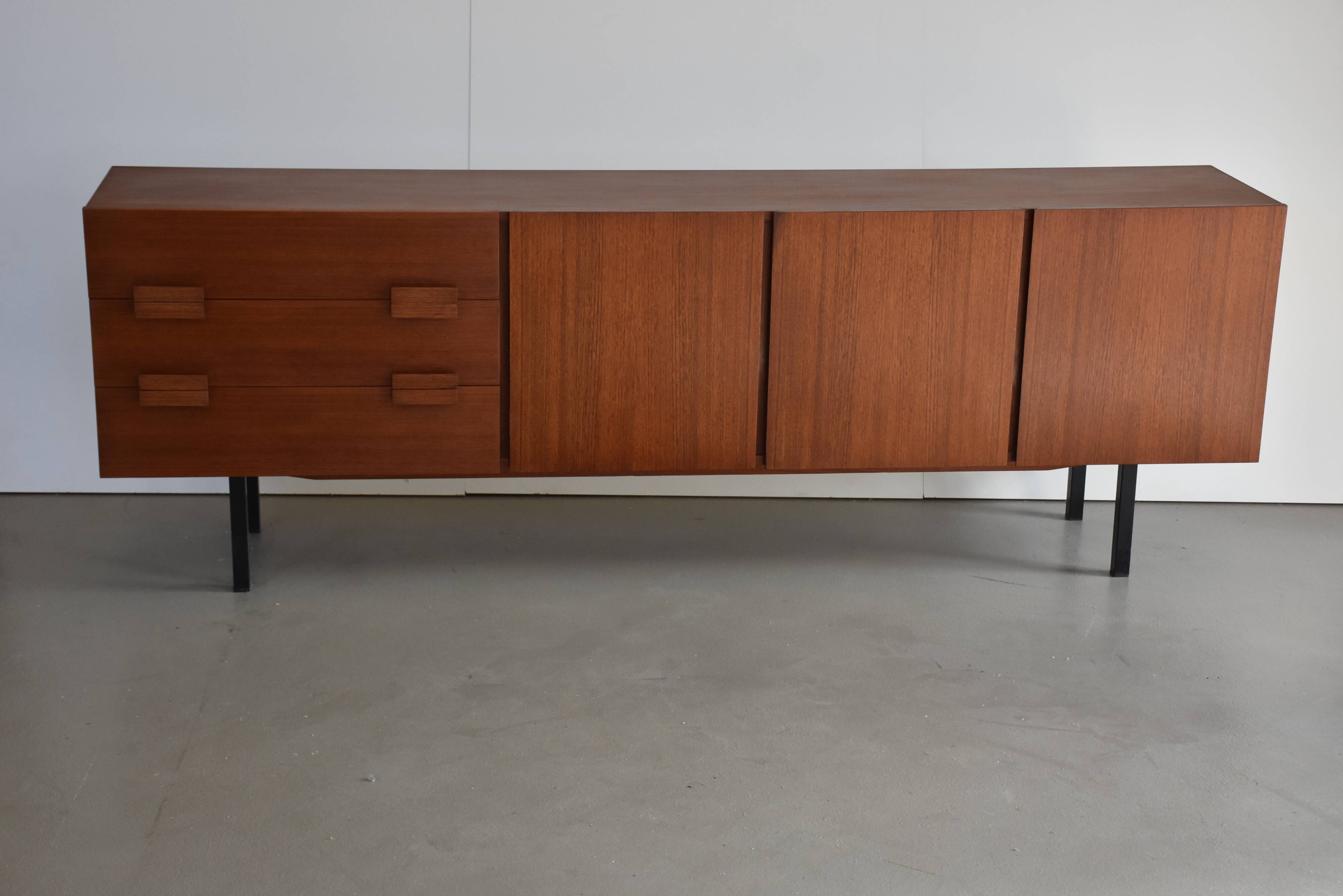 Beautiful original mid-century teak sideboard