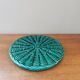 Vintage slip coaster signed FPP Vallauris