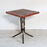 Metal bistro table Tolix circa 1950