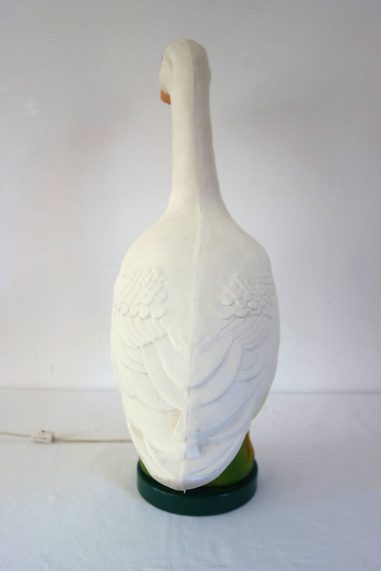 Vintage Gladys Goose goose lamp, 70/80s USA