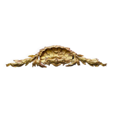 Fronton en bronze rocaille Art Nouveau