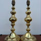 Neo-classical lamp bases in solid brass