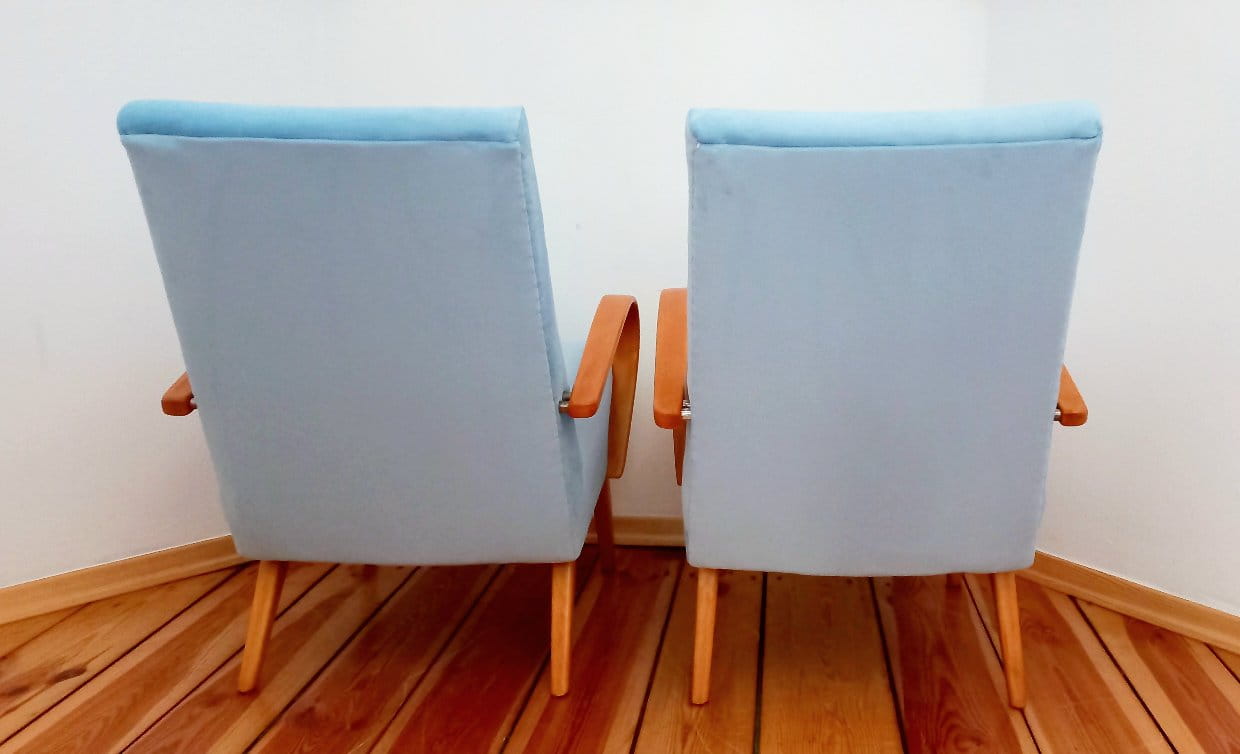 Armchairs by Jaroslav Šmidek for TON, Czechoslovakia, 1960s, Set of 2
