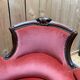 Sofa / Confidant – Louis-Philippe style, Napoleonic III era – Mahogany m