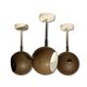 3 adjustable Hoffmeister pendant lamps, 1960s