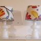 Paire de lampes suédoises en verre 1970