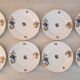 Plates dessert - porcelain - limoges
