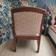 Fauteuil style colonial teck