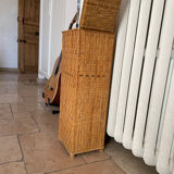 Rattan bread box