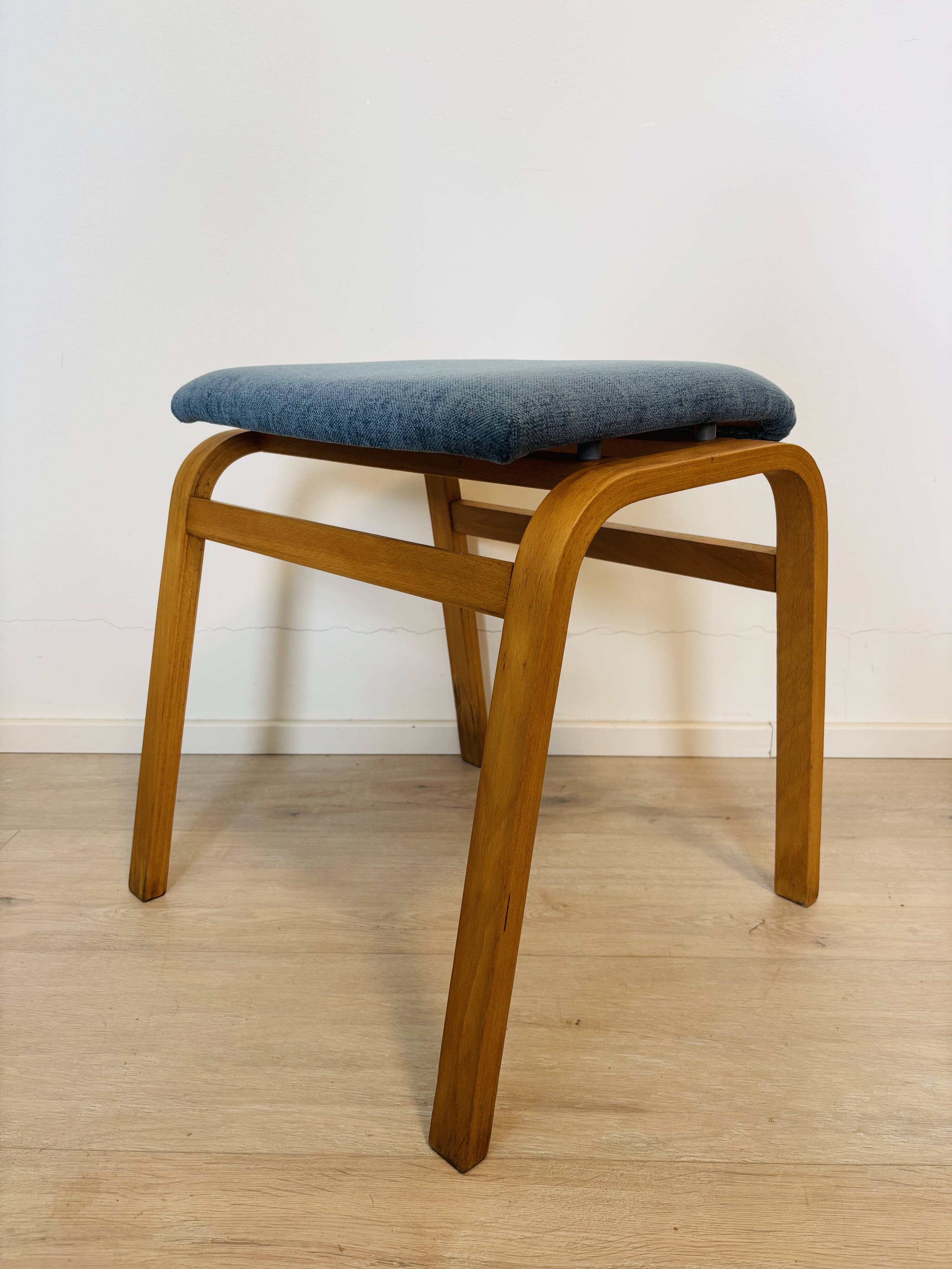 Mid-Century Ottoman by Ludvik Volak for Ton, Czechoslovakia 1970’s