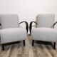 Fauteuils de Jindrich Halabala, années 1940, Set de 2