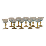 10 George Sand stemmed glasses