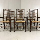 Farmhouse dining arm chairs 1900’s