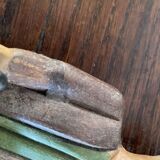 Polychrome wooden statuettes musicians from Asia