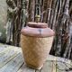 Vintage balinese basket lamp