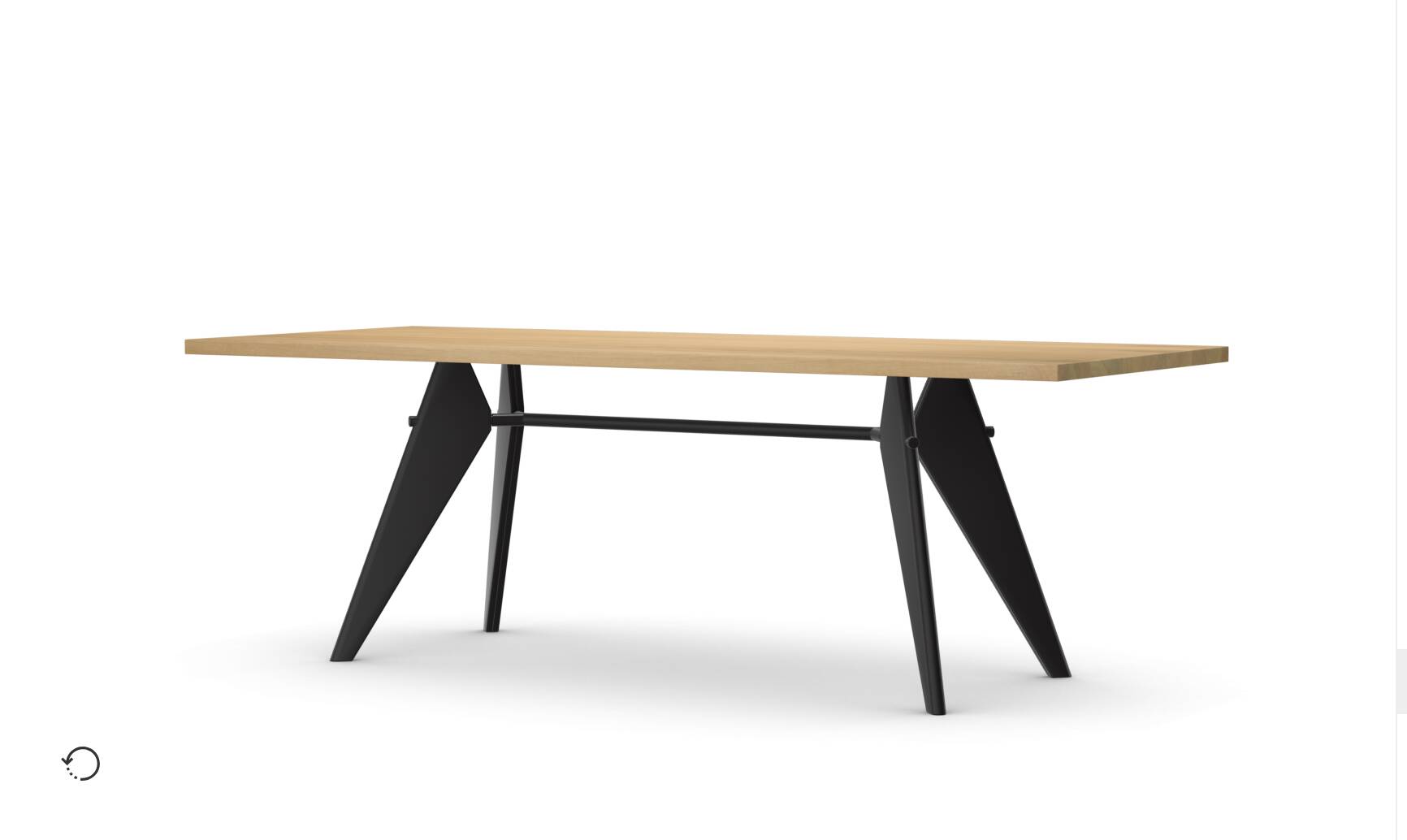 Table EM Jean Prouvé (reissue Vitra)