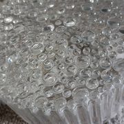 Plafonnier, applique en verre pressé, 1970