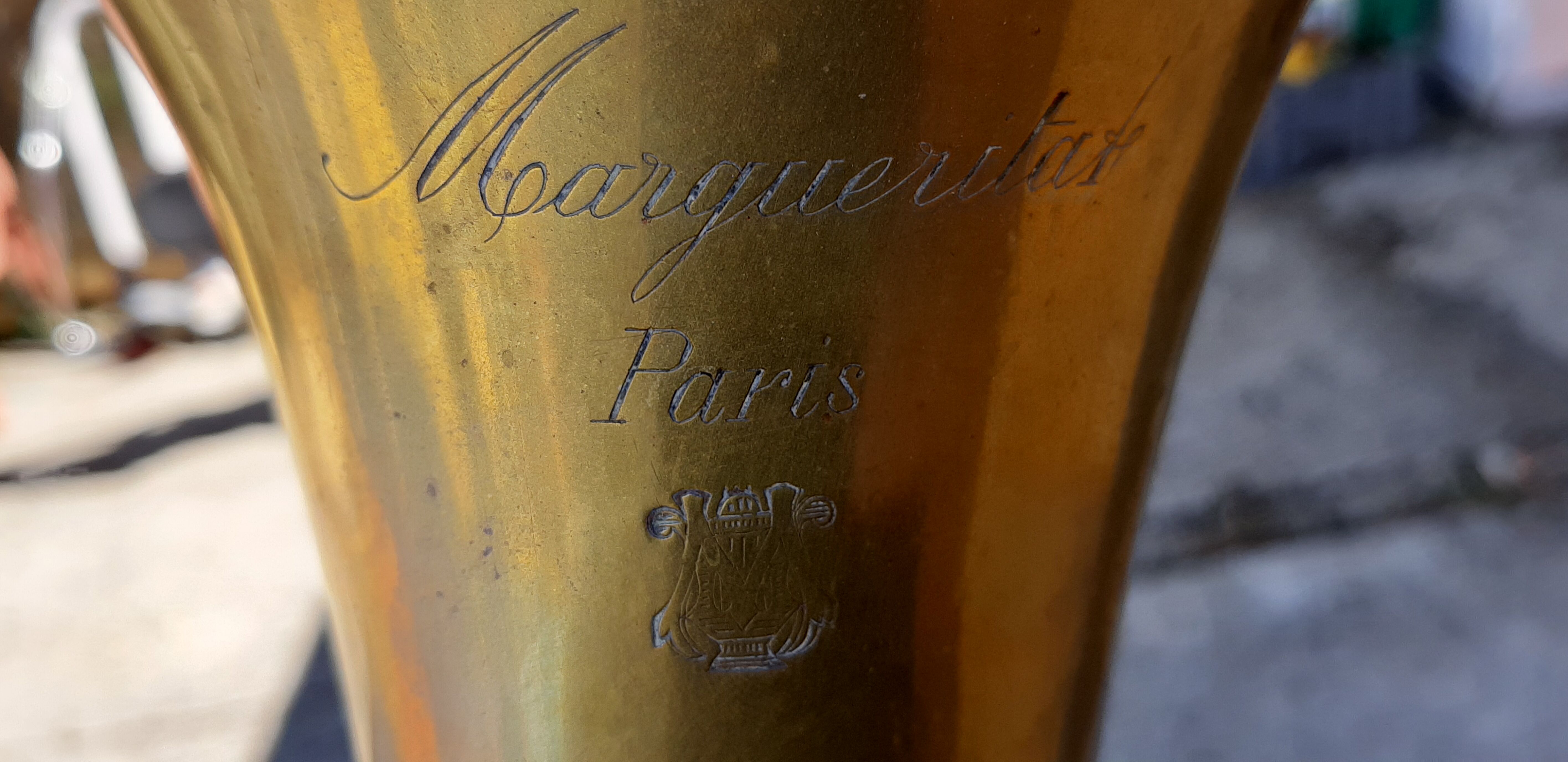 Trumpet cornet ancient margaritas