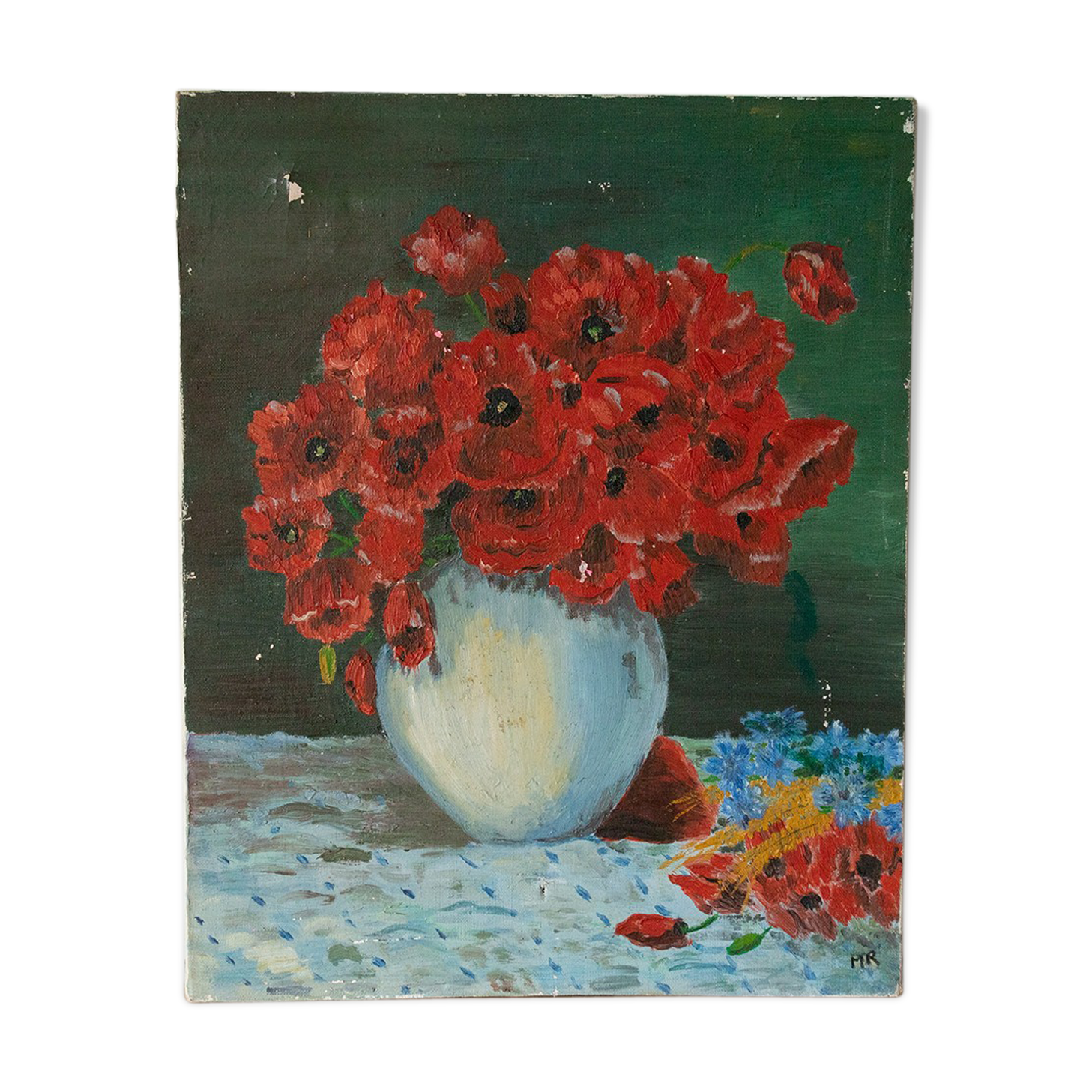 Painting "bouquet of poppies"
