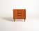 Commode en teck avec ferrules en laiton