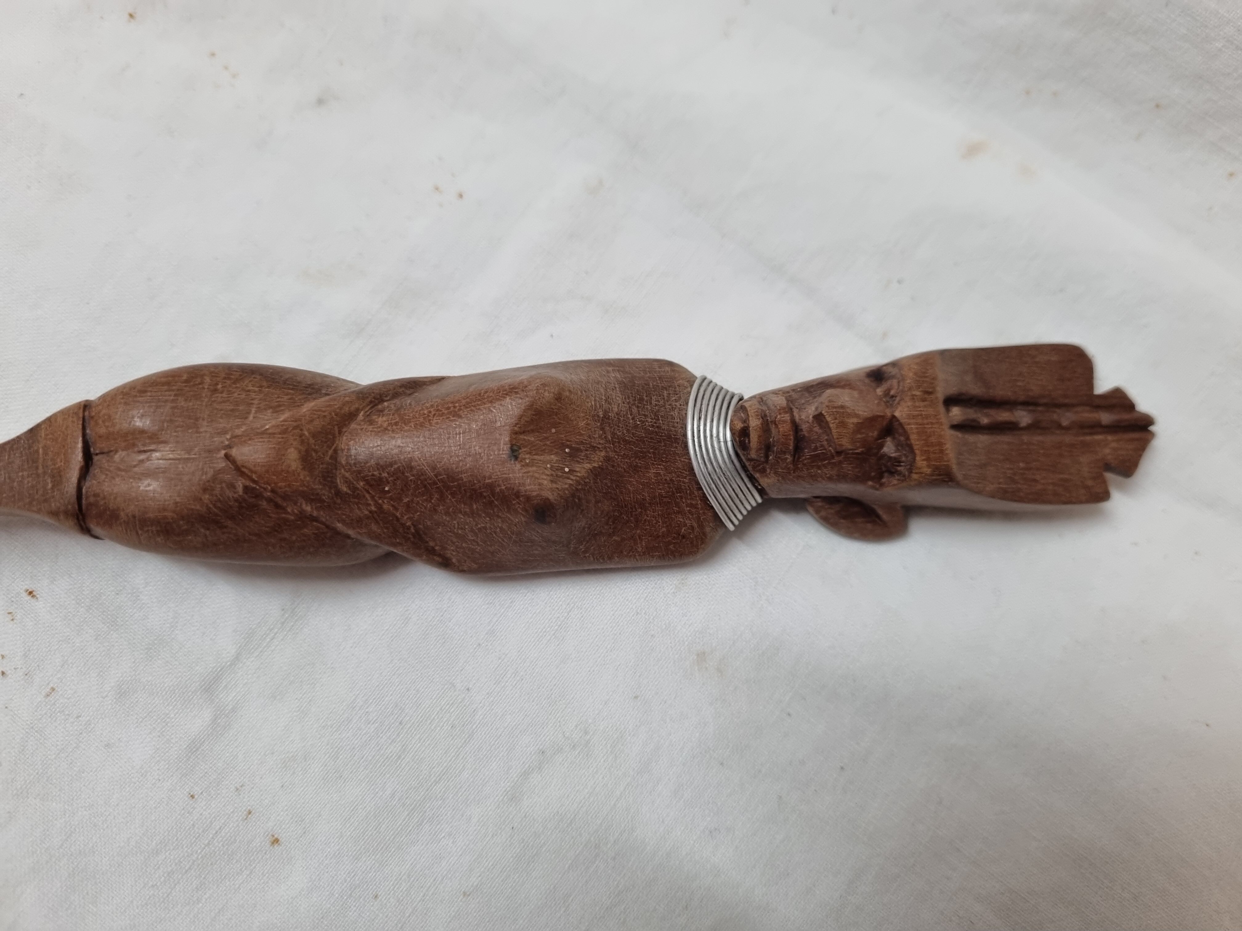 Coupe-papier en bois Sénégal 1970