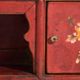 Antique low elm wood furniture – China, around 1900
