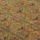 Large Vintage Oushak Rug Beige Brown 330 x 249 cm