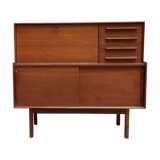 High sideboard of the 60s in teak
