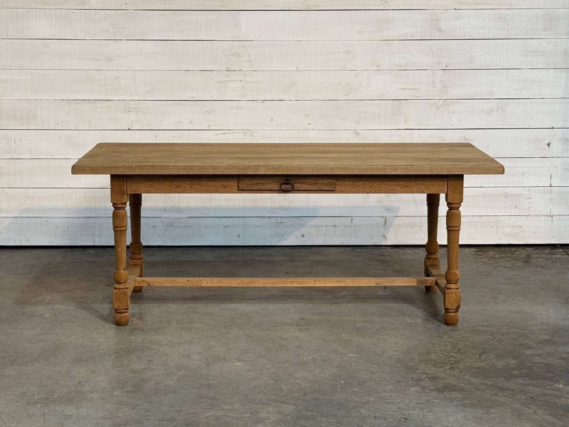 Oak farmhouse table