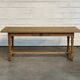 Oak farmhouse table