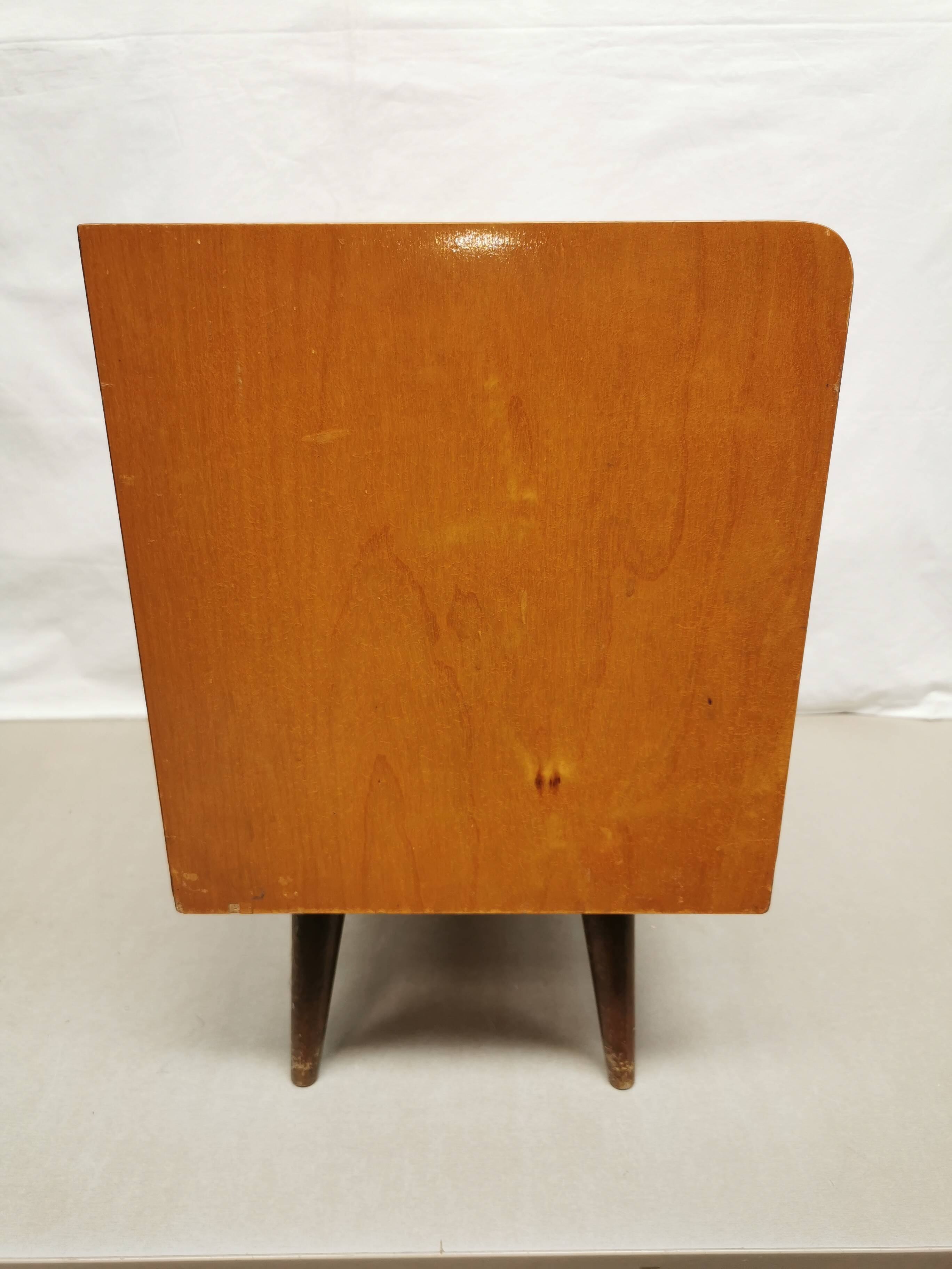 Pair of vintage bedside tables / sofa end tables from the 50s and 60s