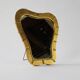 Italian table mirror in gilded wood, 1950s