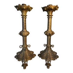 Paire de chandeliers