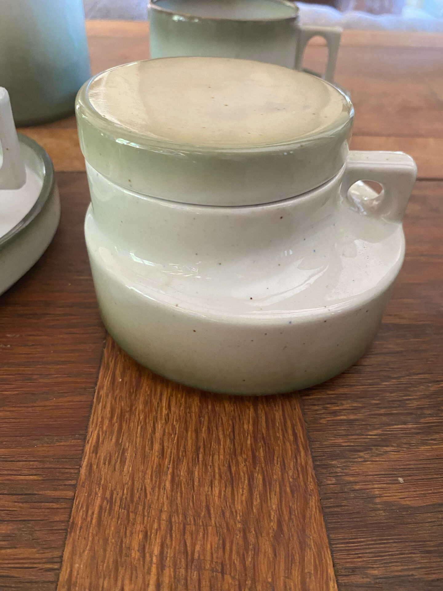 Service à café en grès de brenne