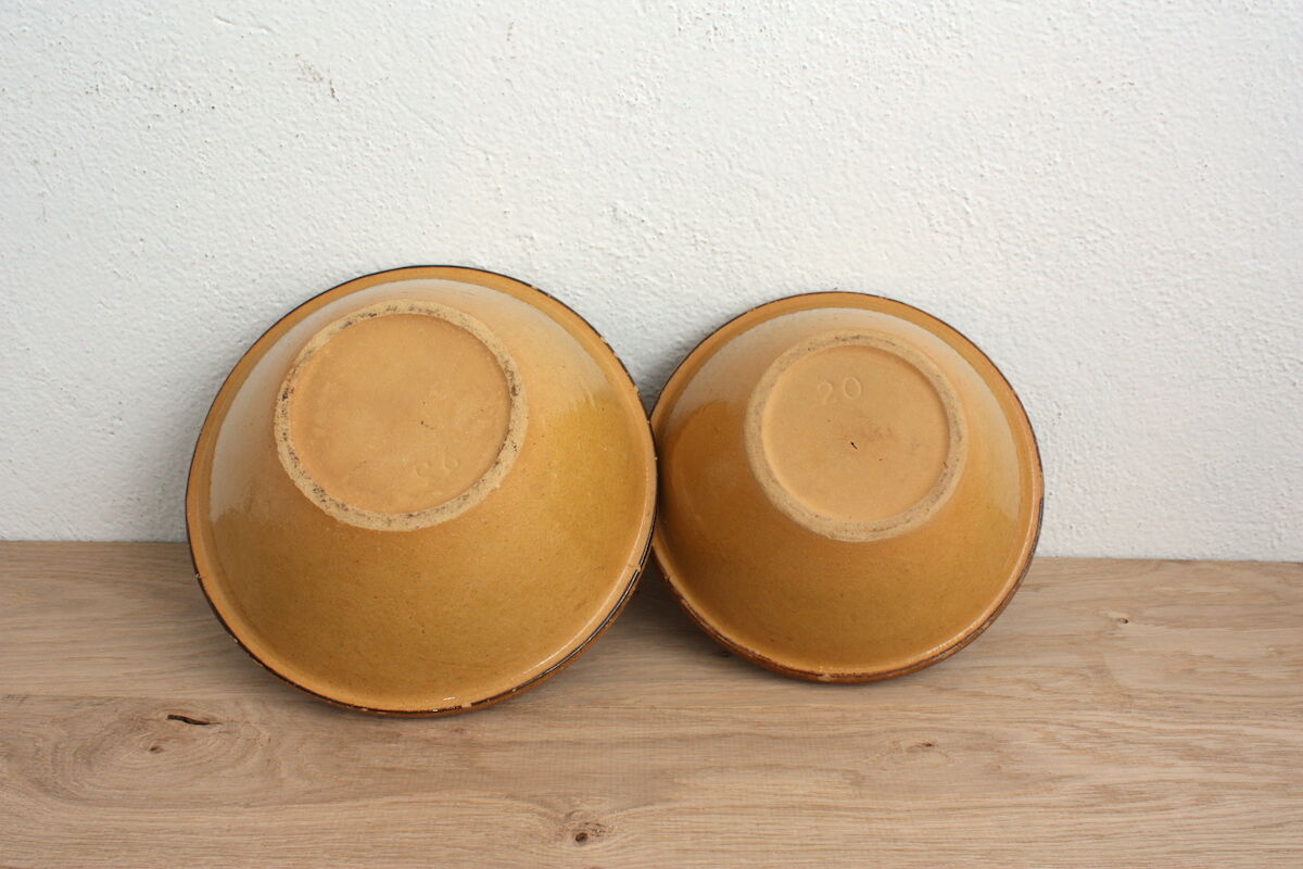 Plats style provencal vintage