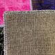 Distressed vintage turkish patchwork rug 150x100 cm wool medium